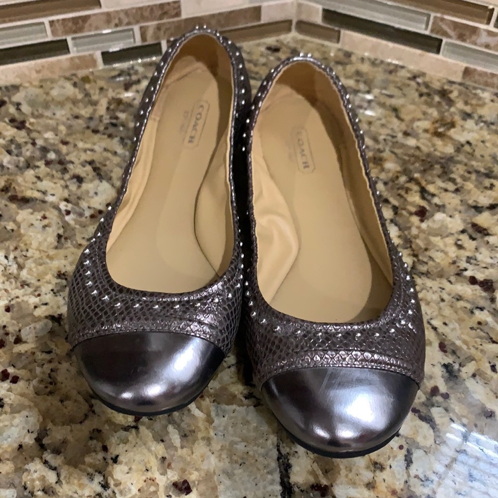 Coach ballet slippers
